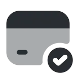 Card Tick SVG Icon